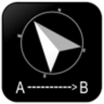 point to point android application logo